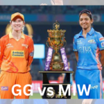 WPL 2024(GG vs miw)मुंबई इंडियंस ने गुजरात को दि करारी शिकस्त । गुजरात की टीम को पाँच विकेट से हराया ।